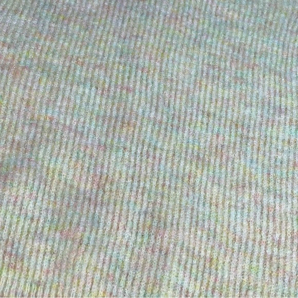 BP size Xs from Nordstrom fuzzy cream marl sweater with rainbow speckles EUC - Picture 11 of 16